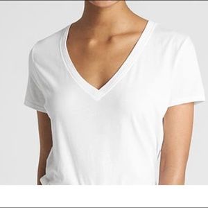 Gap Plain White T Shirt